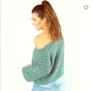 Off the Beat Nubby Sweater